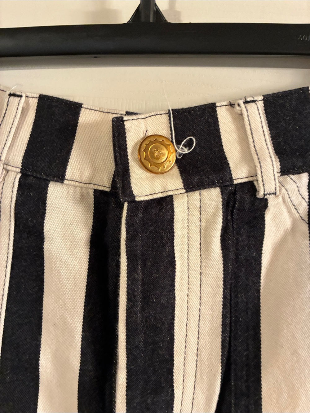 Big Bud Press Striped Work Pants - Size Small Petite - Picture 2 of 4